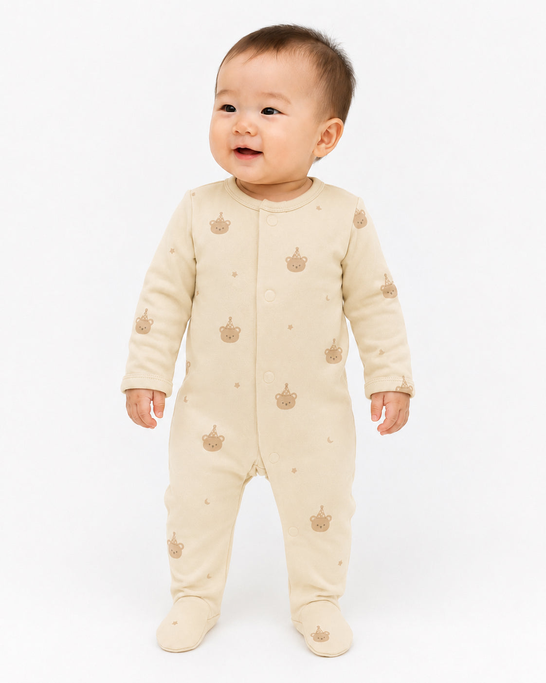 Printed Magnetic Bamboo Sleepsuits