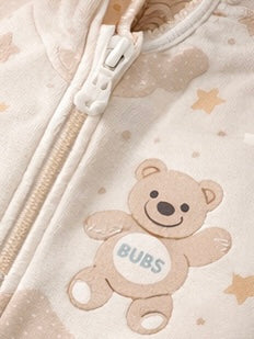 Twinkle Bear Zip Sleepsuit